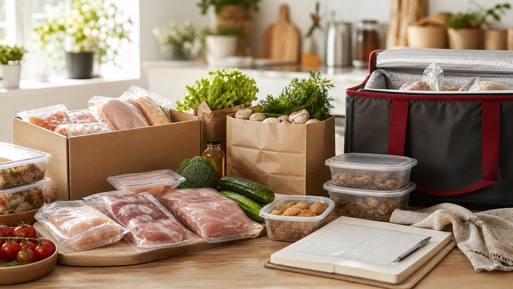 Продуктовая закупка с доставкой